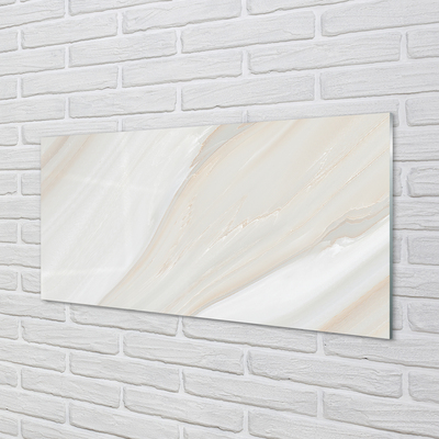 Acrylic print Marble stone wall
