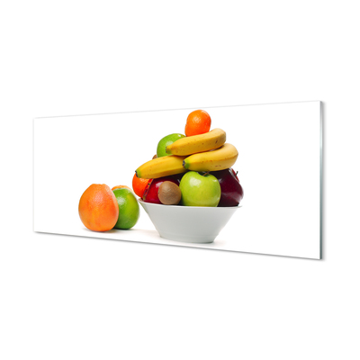 Acrylic print Fruit in a bowl