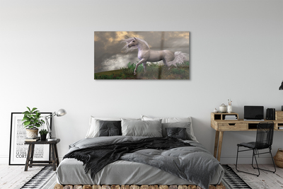Acrylic print Unicorn clouds
