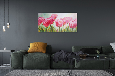 Acrylic print Tulips pictures
