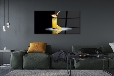 Acrylic print Orange cocktail