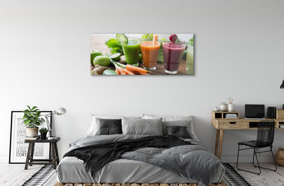 Acrylic print Vegetable cocktails