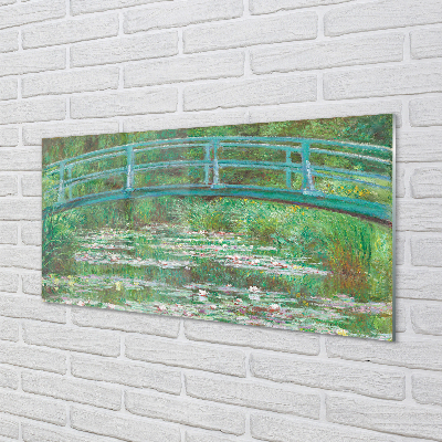 Acrylic print Bridge painted art