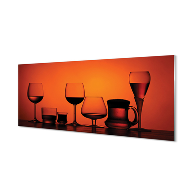 Acrylic print Glasses