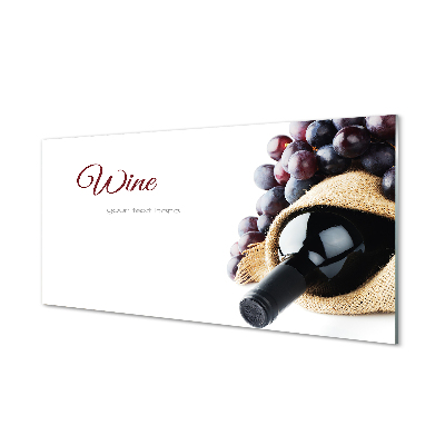 Acrylic print Grape wine