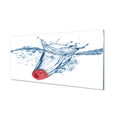 Acrylic print Raspberry juice