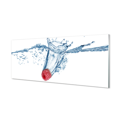 Acrylic print Raspberry juice