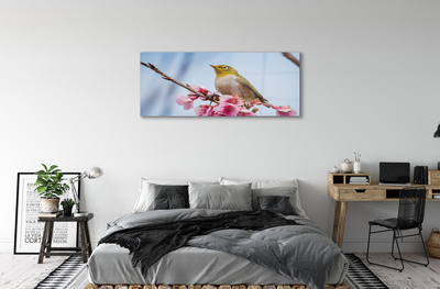 Acrylic print Bird on a branch