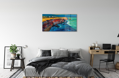 Acrylic print Felsenmeer sky