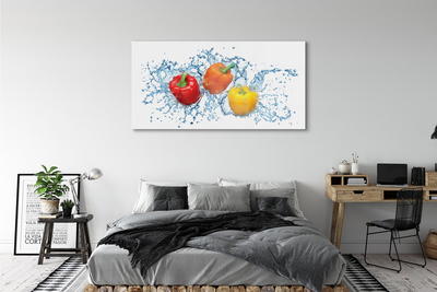 Acrylic print Pepper water