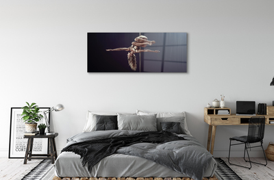 Acrylic print Woman dancing tube