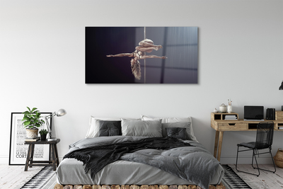 Acrylic print Woman dancing tube