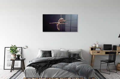 Acrylic print Woman dancing tube