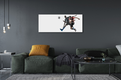 Acrylic print Football men