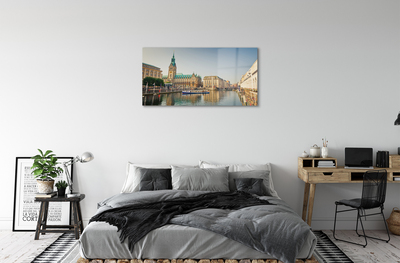 Acrylic print Hamburg flow cathedral