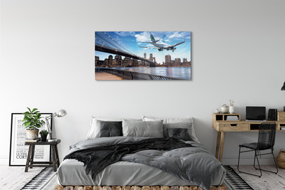 Acrylic print Cloud city air