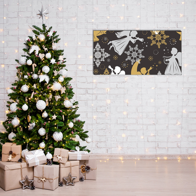Plexiglas® Wall Art Snowflakes Christmas Angels