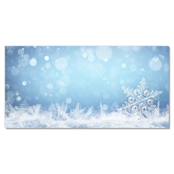 Plexiglas® Wall Art Snowflakes Winter Snow