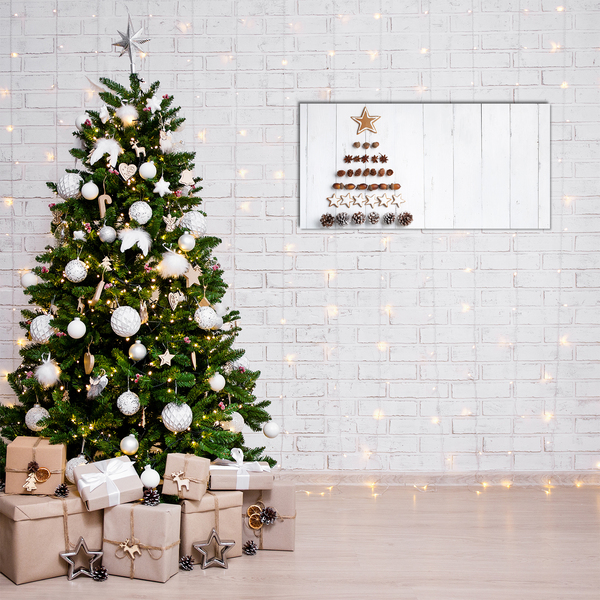 Plexiglas® Wall Art Gingerbread Christmas tree ornaments