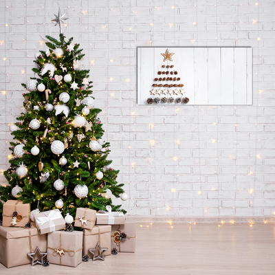 Plexiglas® Wall Art Gingerbread Christmas tree ornaments