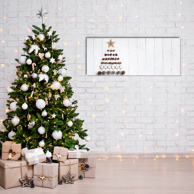 Plexiglas® Wall Art Gingerbread Christmas tree ornaments