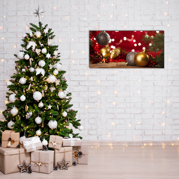 Plexiglas® Wall Art Christmas tree balls Christmas Decorations