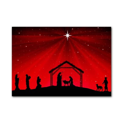 Plexiglas® Wall Art Star Christmas holidays