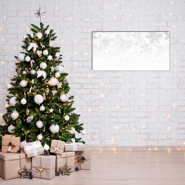 Plexiglas® Wall Art Winter Snow Snowflakes