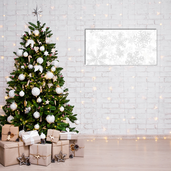 Acrylic Print Winter Snow Snowflakes