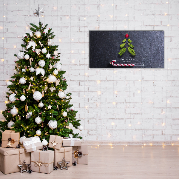 Plexiglas® Wall Art Abstraction Christmas holidays Winter