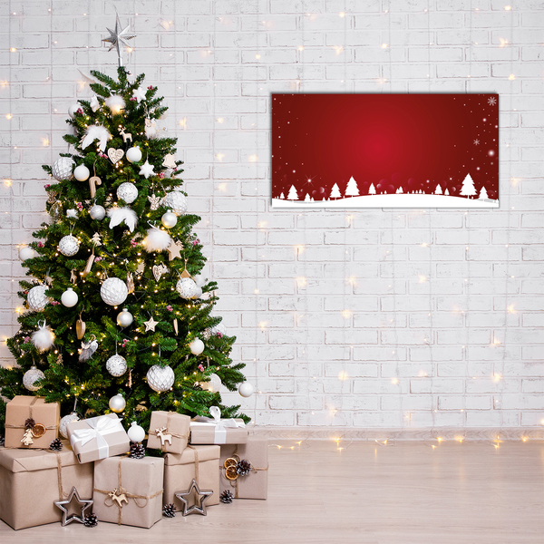 Plexiglas® Wall Art Christmas tree Christmas Snowflakes