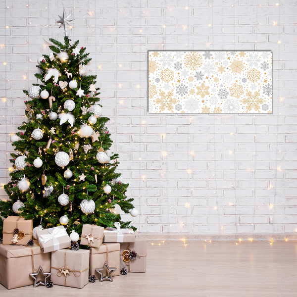 Plexiglas® Wall Art Snowflakes Christmas Winter