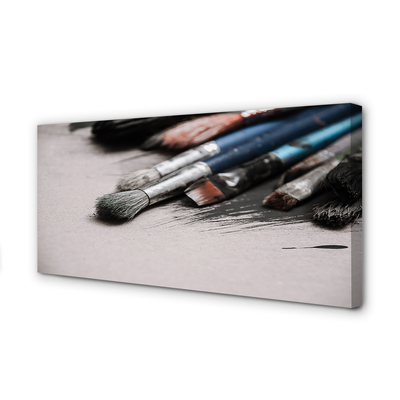 Canvas print Brushes for painting
