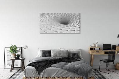 Canvas print 3d geometric hopper