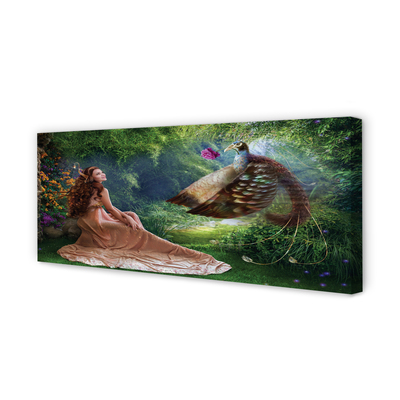 Canvas print Female forest pheasant