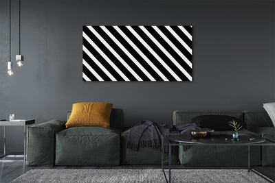 Canvas print Zebra crossing