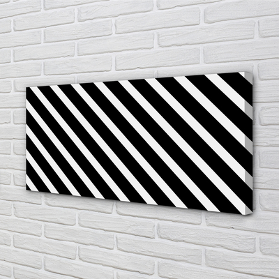Canvas print Zebra crossing
