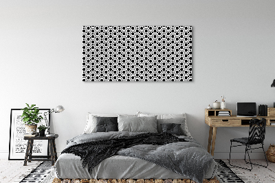 Canvas print Hexagone