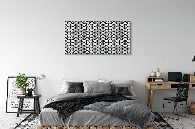 Canvas print Hexagone