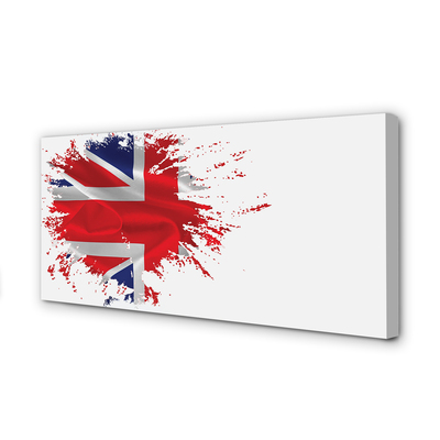 Canvas print The flag of great britain