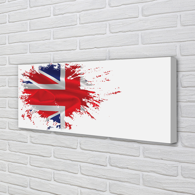 Canvas print The flag of great britain