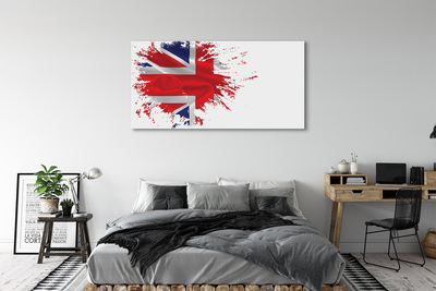 Canvas print The flag of great britain