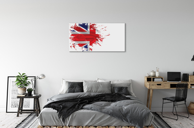 Canvas print The flag of great britain