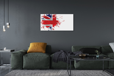 Canvas print The flag of great britain