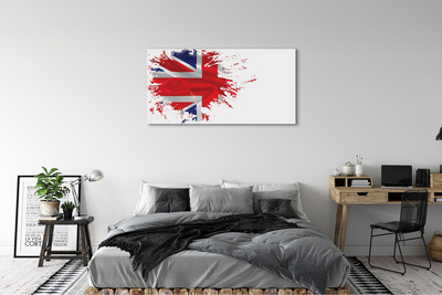 Canvas print The flag of great britain