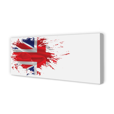 Canvas print The flag of great britain