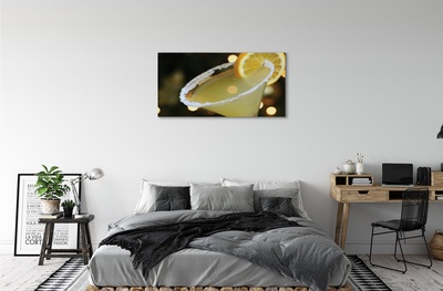 Canvas print Lemon cocktail