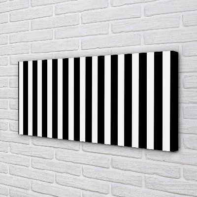 Canvas print Geometric stripe