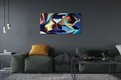 Canvas print The colors in the image