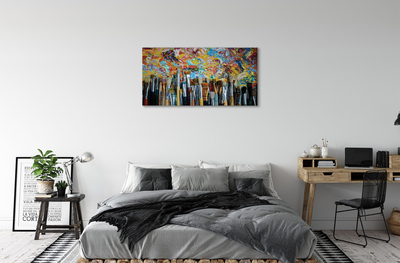 Canvas print Mazy brushes